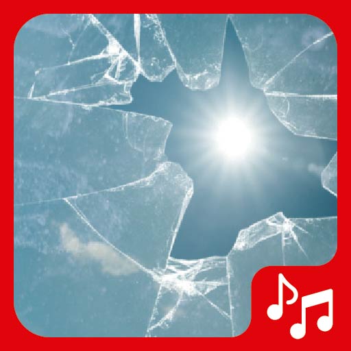 Sounds of breaking glass. logo