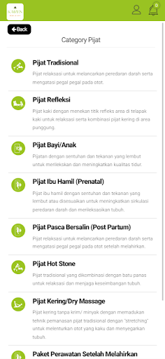 Kaizen Mobile Spa Screen 3