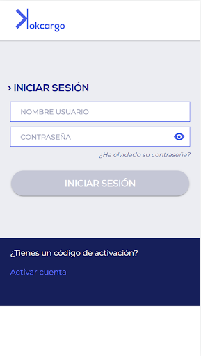 Android application OkCargo screenshort