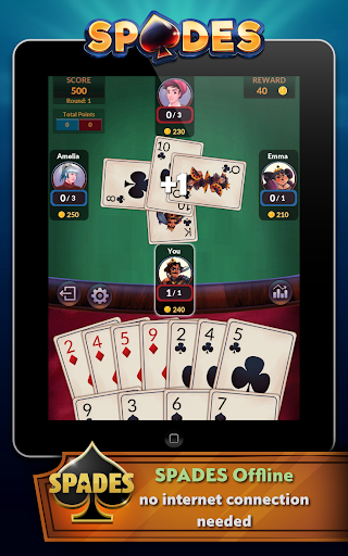 Spades - Offline Free Card Games 2.1.6 screenshots 14