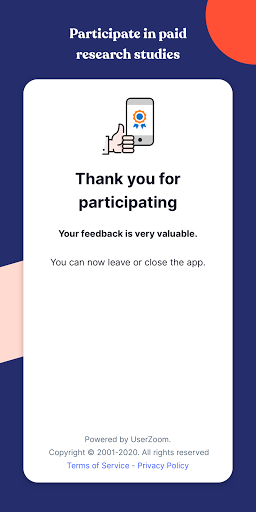 UserZoom Live Screen 3