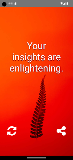 Android application Compliments: Boost Your Day! screenshort