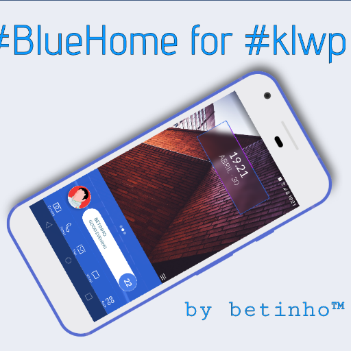 BluHome for Klwp v2017.Jun.16.11 Icon