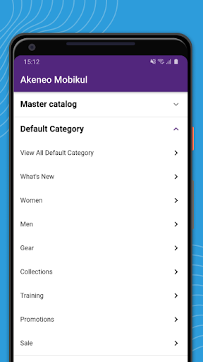 Akeneo Mobile app Screen 3