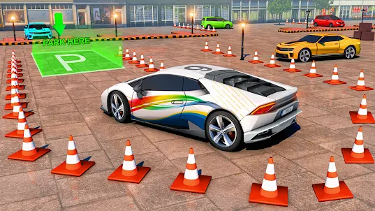 3D لعبة وقوف السيارات الحقيقية