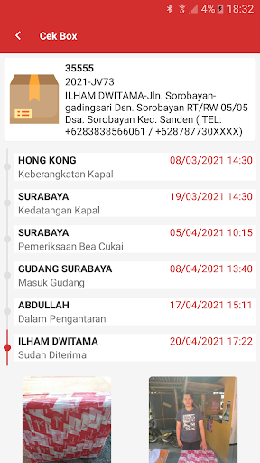 Pratinjau aplikasi