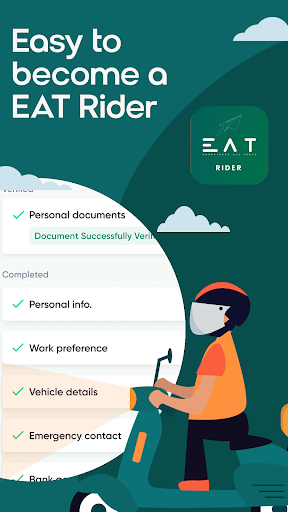 EAT - RIDER Screen 3