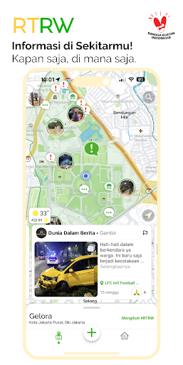Android application RTRW - Informasi di Sekitarmu! screenshort