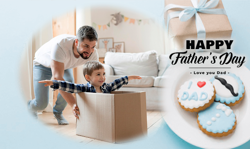 Happy Father’s Day Photo Frame Screen 3