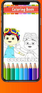 CoComelon Coloring Book JJ 2