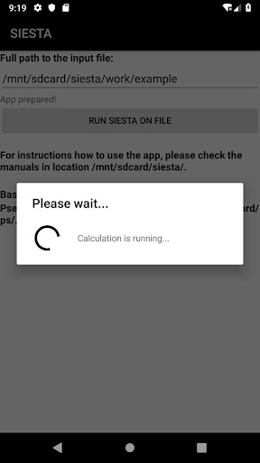 SIESTA Screen 2