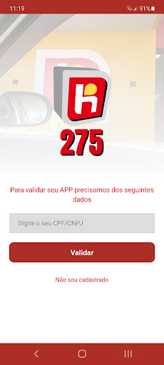 Android application Hangar 275 screenshort