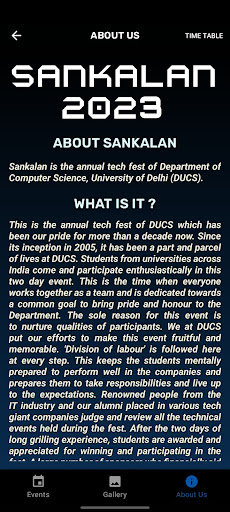 Android application Sankalan DUCS screenshort