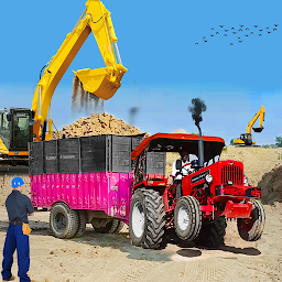 Ikonbild för Heavy Tractor Trolley Game 3D