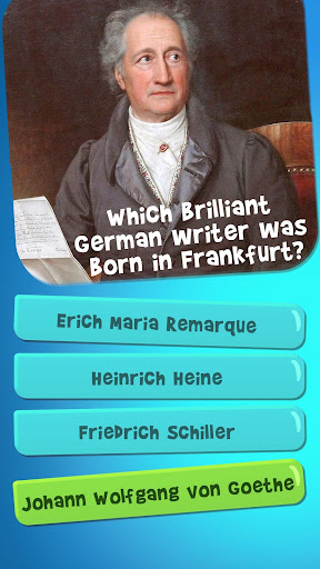 General Knowledge Quiz App Screen 2