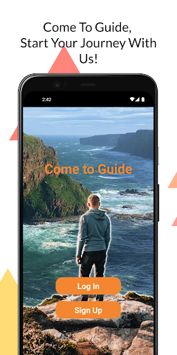 Android application Come To Guide screenshort