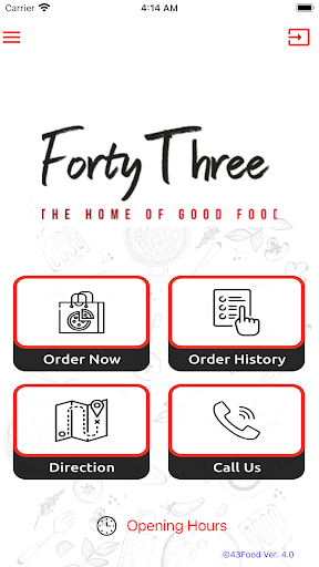 Android application Forty Three – Home of Good Foo screenshort