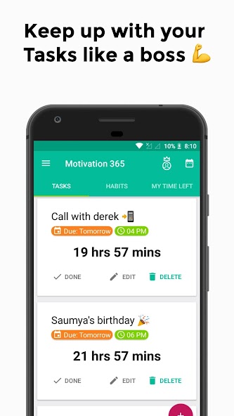 Motivation 365 : Daily Motivation & inspiration 5.6 APK + Mod (Unlimited money) untuk android