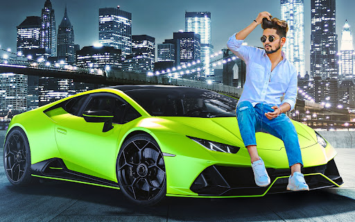 Sport car photo editor frames Screen 2
