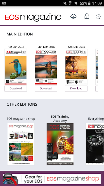 EOS magazine - 3.1.0 - (Android)