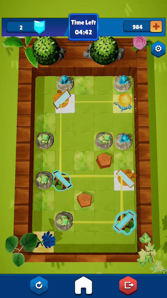 #8. Help the Plants (Android) Door: TechnoMagic Pvt. Ltd.