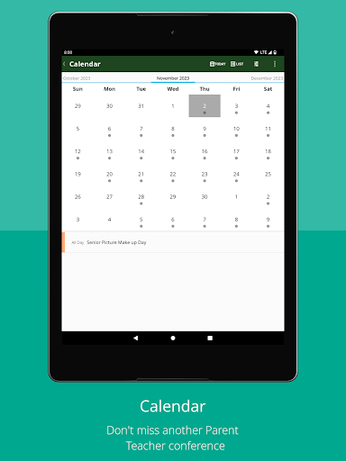 Android application Dinuba Unified School District screenshort