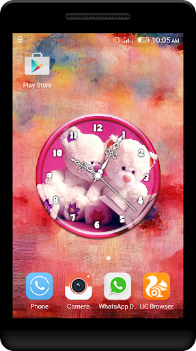 Teddy Bear Clock Live WP
