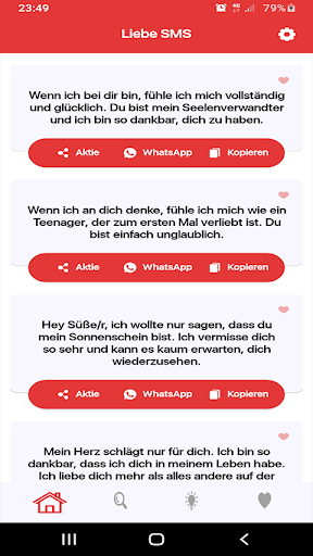 Liebe SMS 2024 Screen 2