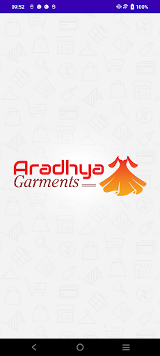 Android application Aaradhya garments screenshort