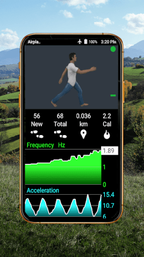 Screenshot of StepsMagic (Pro) step counter