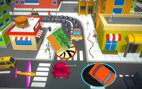 City Attack Hole Game