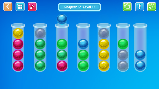Android application Ball Sort Maple Match screenshort