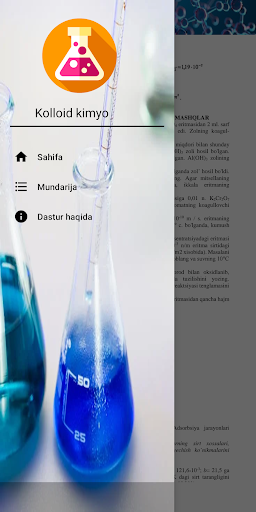 Android application Kolloid kimyo screenshort