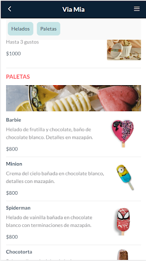 Vía Mía Screen 2