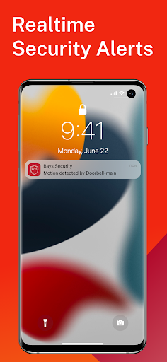 Android application Bays Secure screenshort