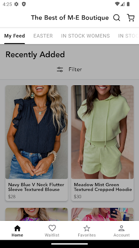 Android application The Best of M-E Boutique screenshort