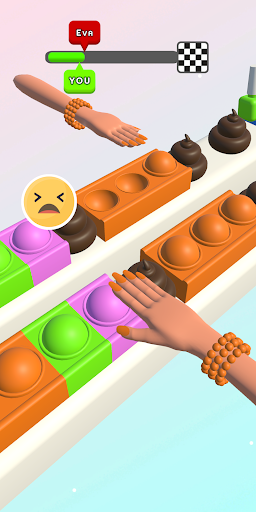 Pop It Colored Nails