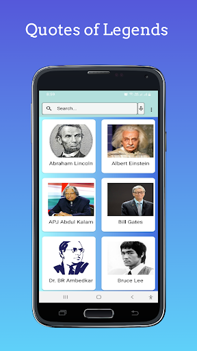 Android application Prime Quotes- success quotes screenshort