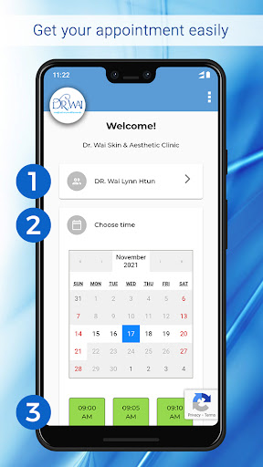 Android application Dr. Wai Clinic screenshort