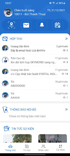 Android application BWS-eOffice screenshort