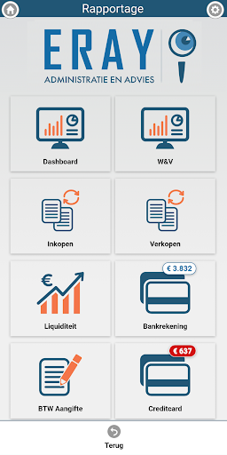 ERAY Administratie en Advies Screen 2