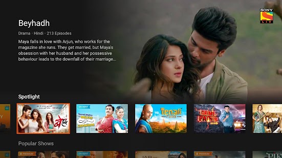 SonyLIV - TV Shows, Movies & L Screenshot