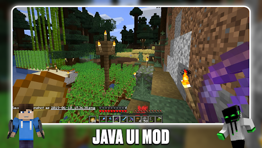 Android application Java UI Mod for Minecraft MCPE screenshort