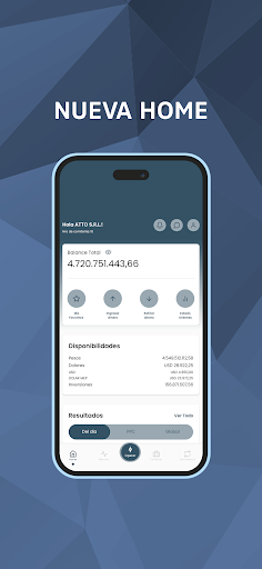 Android application Servente y Cía S.A HomeBroker screenshort