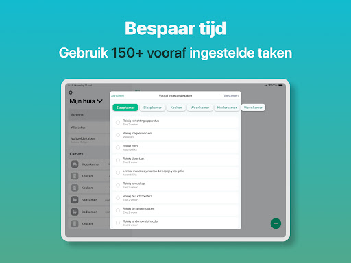 Huishouden & Opruim app