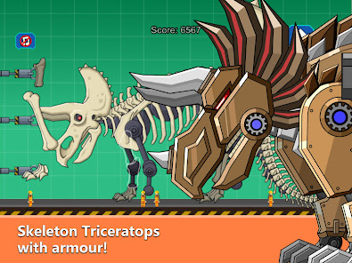 Triceratops Dinosaur Fossil Robot Age screenshots 5