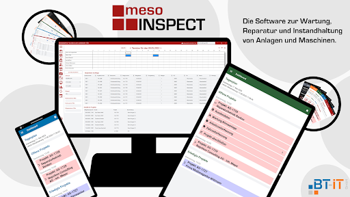 Android application mesoINSPECT screenshort