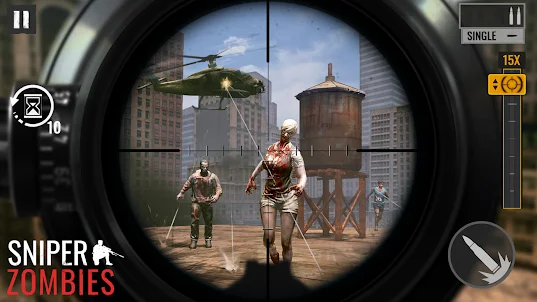 Zombies Sniper: Jeux de Zombie
