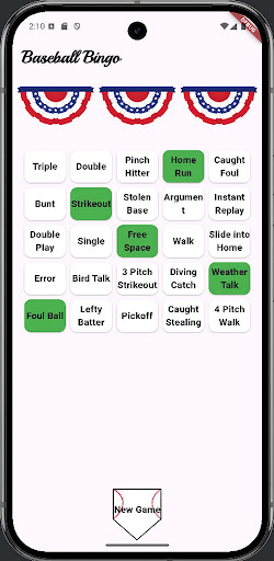 Baseball Bingo