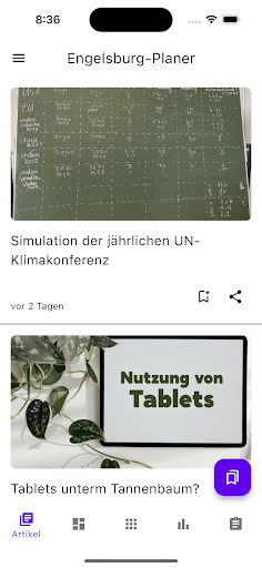 Android application Engelsburg Planer screenshort
